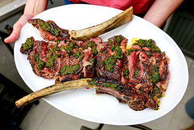 Tomahawk Steak with Chimichurri