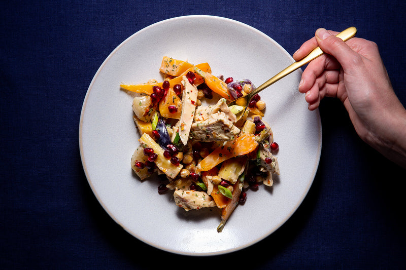 Chicken & Winter Vegetable Salad