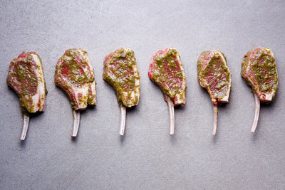 Chilli and Mint Marinated Lamb Cutlets | HG Walter Ltd