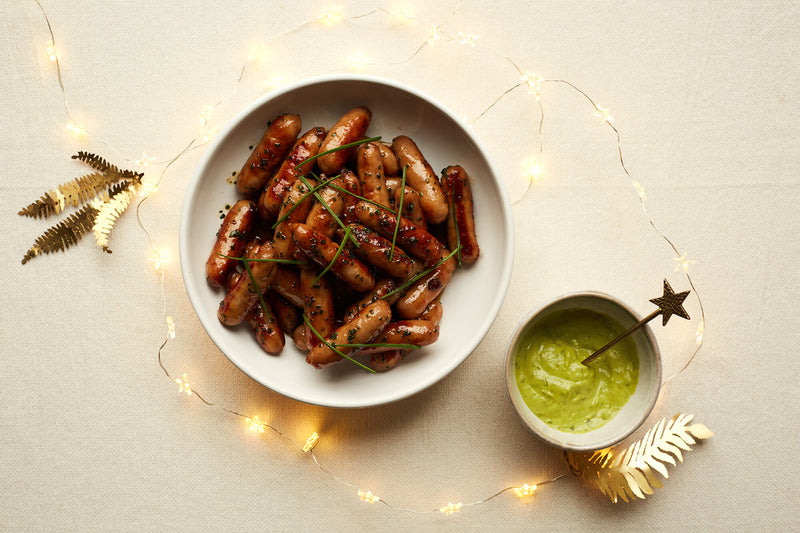 Honey Glazed Cocktail Sausages