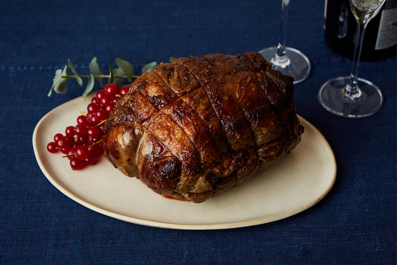 Venison Haunch with Braised Red Cabbage