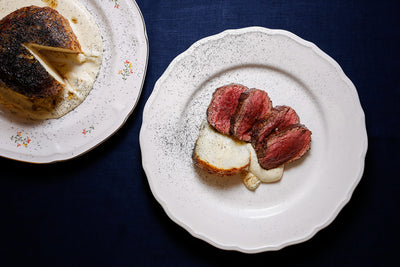 Venison Loin, Butter Baked Celeriac