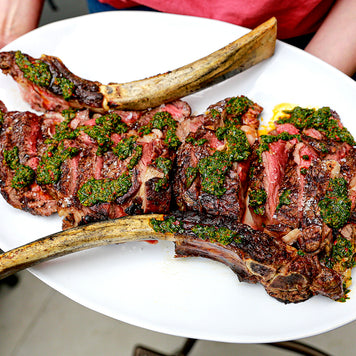 Tomahawk Steak with Chimichurri