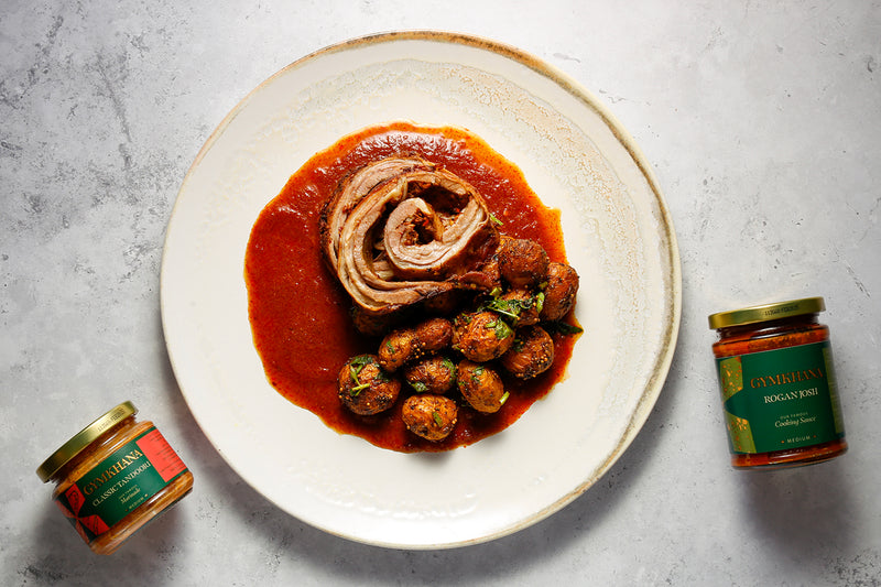 Tandoori Rolled & Roasted Lamb Belly