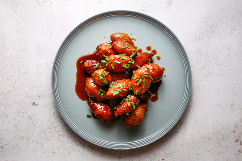 Glazed Jerusalem Artichokes