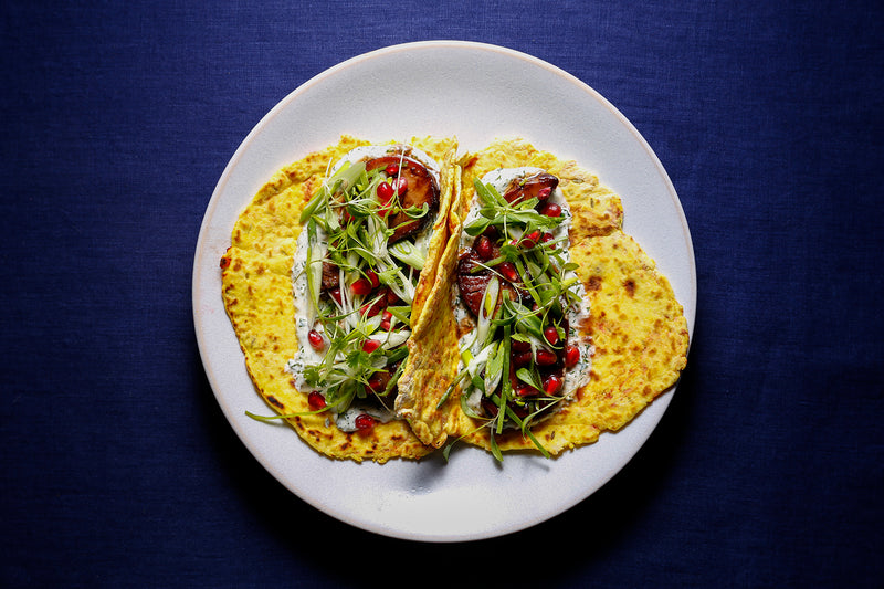 Lamb Tongue Flatbreads