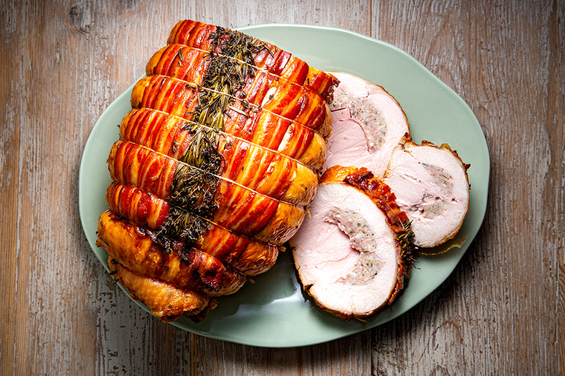 Rolled and Stuffed Turkey Breast