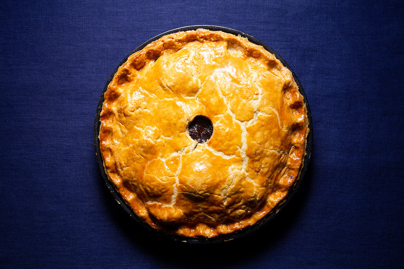 Beef Shin, Guinness and Whiskey Pie