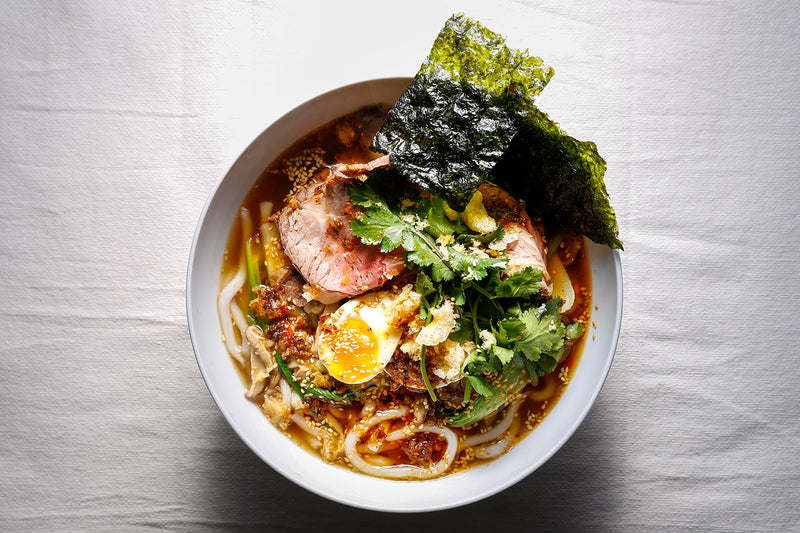 Leftover Roast Beef Ramen