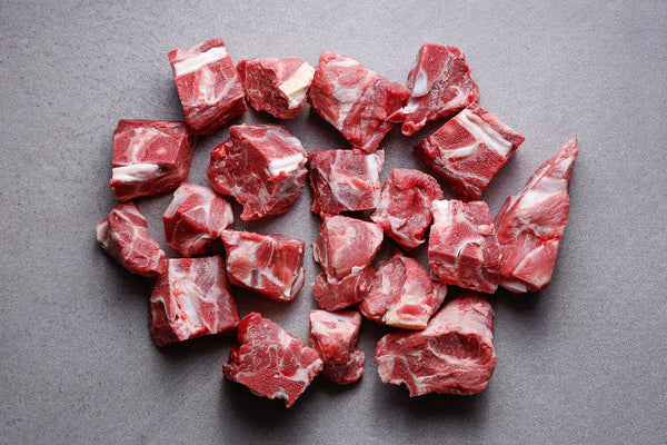 Goat Neck On The Bone Diced | HG Walter