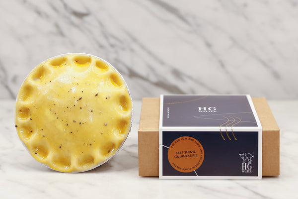 Handmade Beef Shin, Guinness & Mushroom Pie | HG Walter Ltd