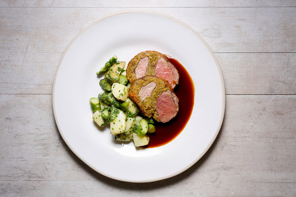 Lamb Noisette, Wild Garlic, Tomato & Anchovy Stuffing | HG Walter 