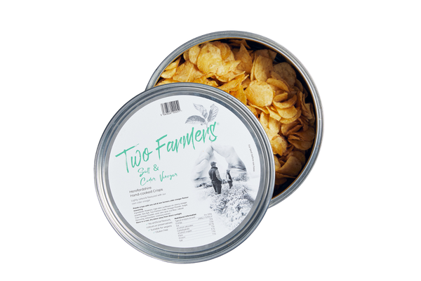 Two Farmers Salt & Cider Vinegar 100g Tin