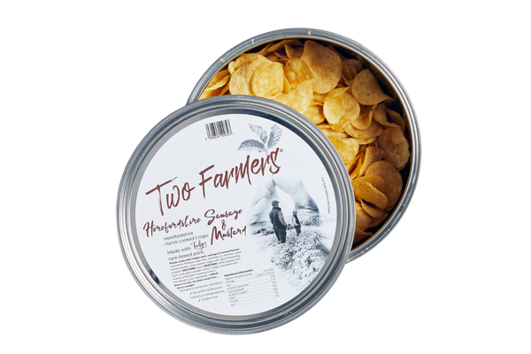 Two Farmers Herefordshire Sausage & Mustard 100g Tin