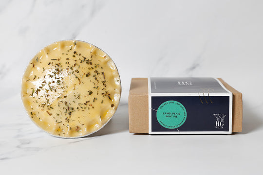 Handmade Lamb, Pea & Mint Pie