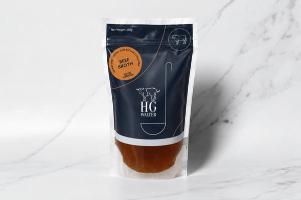 HG Walter beef broth 330g pouch