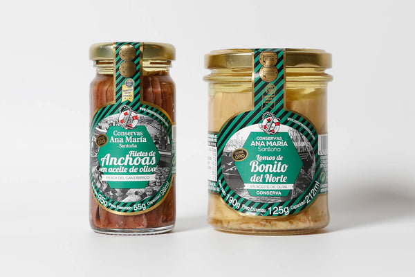 Conservas Ana Maria Tuna fillets & Anchovies | HG Walter