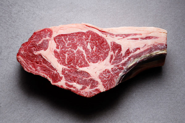 Ex-Dairy Beef Ribeye Steak on the Bone