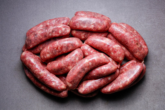 Venison, Red Wine & Juniper Sausages