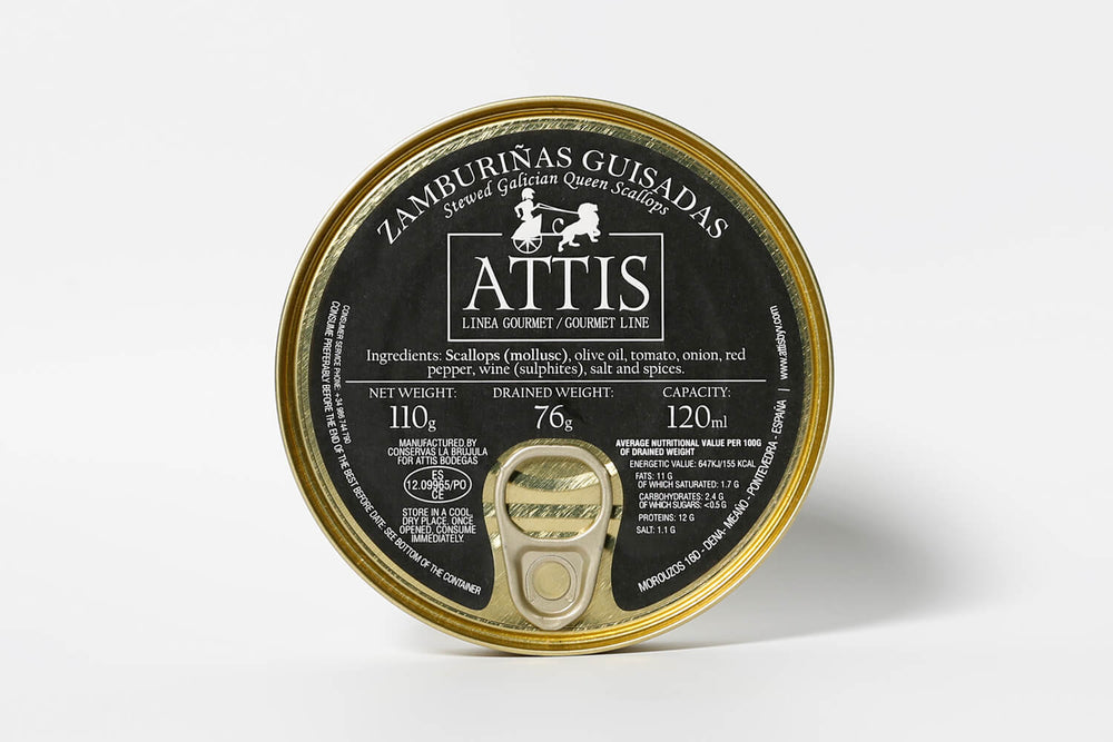 Attis Stewed Galician Scallops | HG Walter