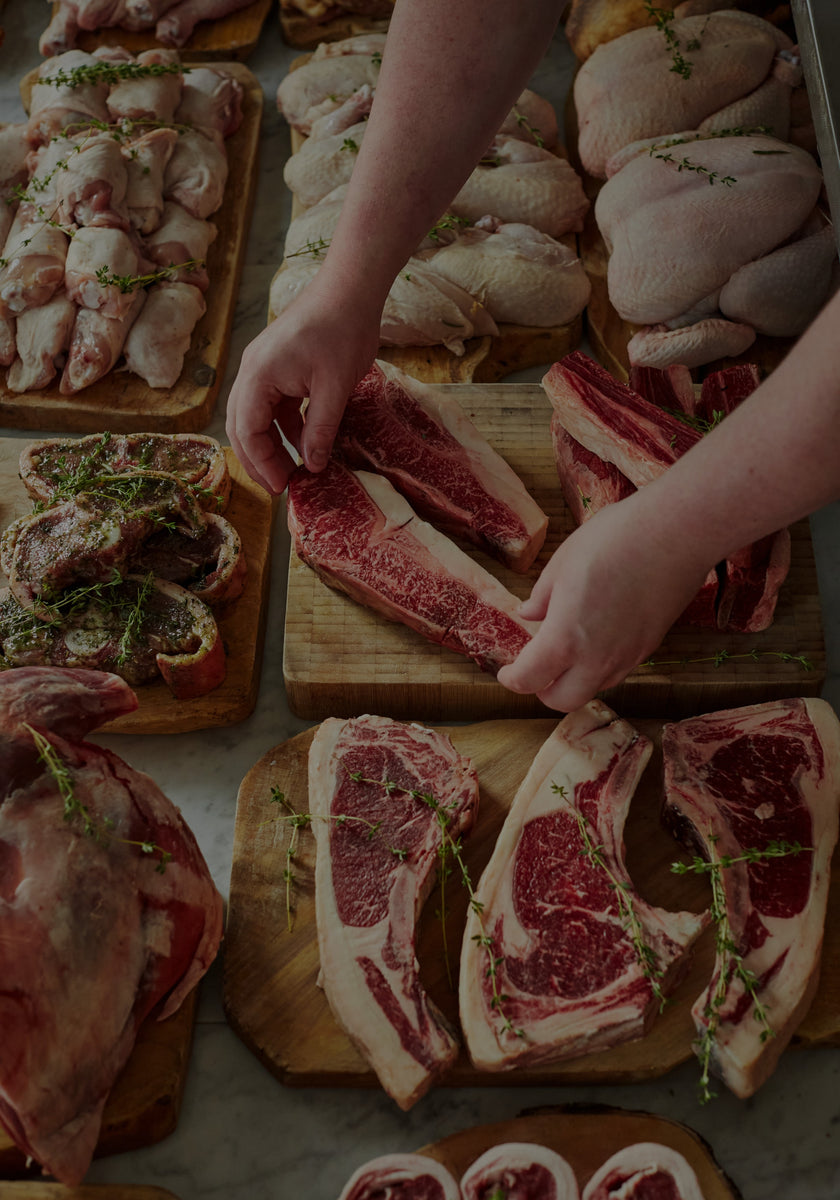 HAND SELECTED, PREMIUM MEAT