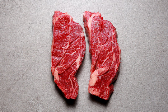 Belted Galloway Beef Chuck Eye Steak