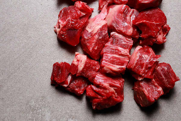 Belted Galloway Diced Chuck