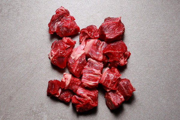 Belted Galloway Diced Chuck