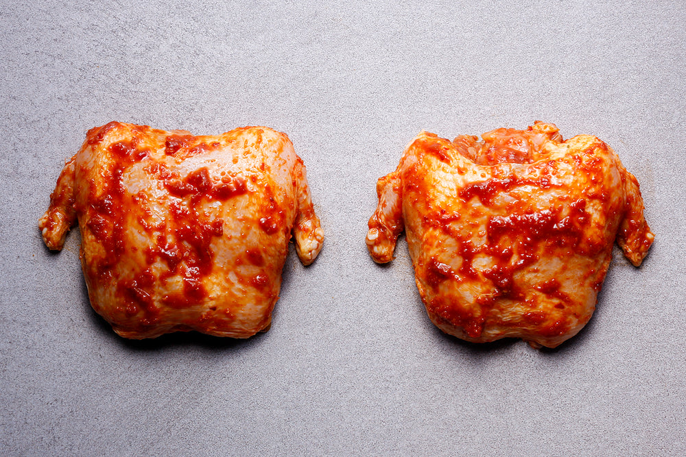 Korean BBQ Marinated Boneless Poussin | HG Walter