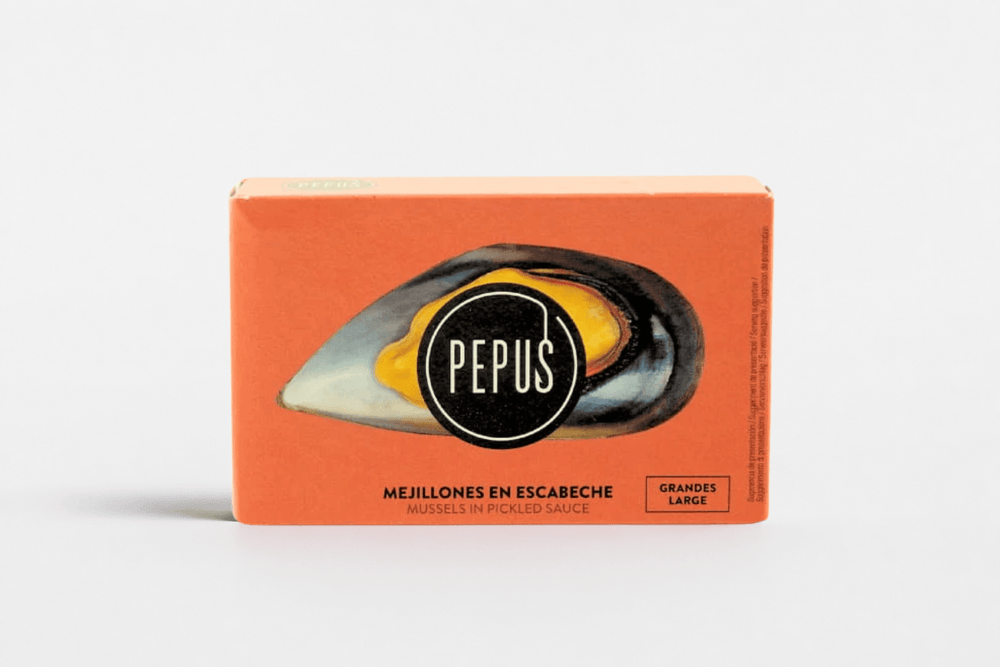 Large Galician Mussels in Escabeche 111g