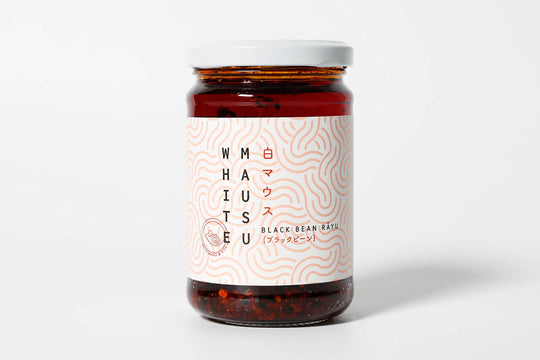 White Mausu Black Bean Rayu 240g