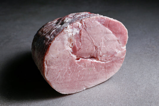 Brined and cooked Ham