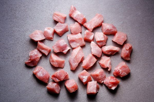 Free Range Diced Pork Loin | HG Walter Ltd