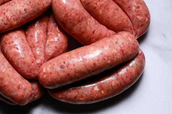 Wagyu Cheeseburger Sausages | HG Walter Ltd
