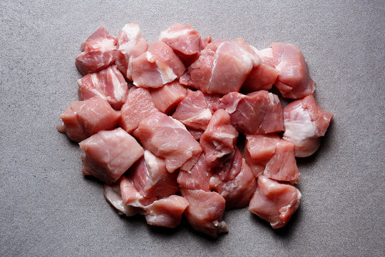 Free Range Diced Pork Shoulder