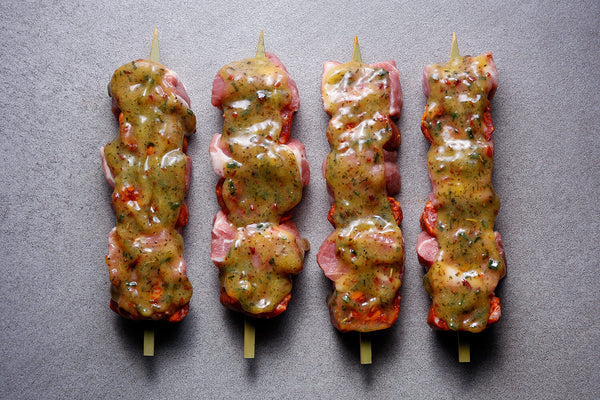 Pork and Chorizo Brochettes | HG Walter Ltd