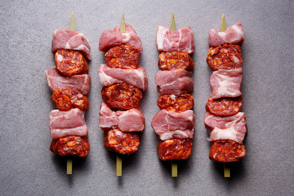 Pork and Chorizo Brochettes | HG Walter Ltd