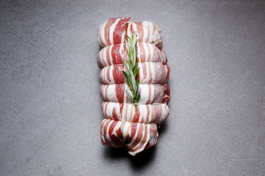 Rolled and Stuffed Turkey Leg