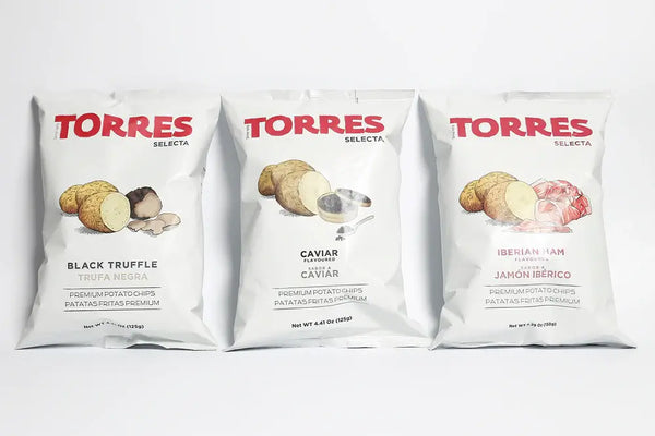 Torres Selecta Black Truffle Potato Chips | HG Walter Ltd