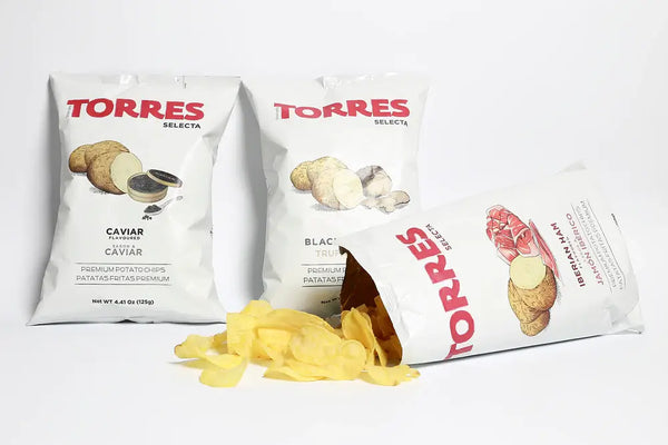 Torres Selecta Iberian Ham Potato Chips | HG Walter Ltd