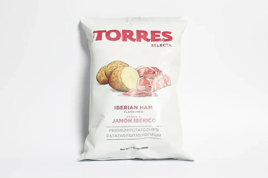 Torres Selecta Iberian Ham Potato Chips 125g