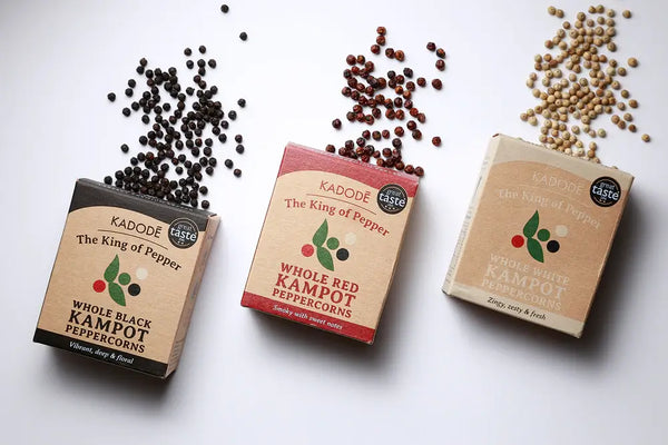 Whole Black Kampot Peppercorns | HG Walter Ltd