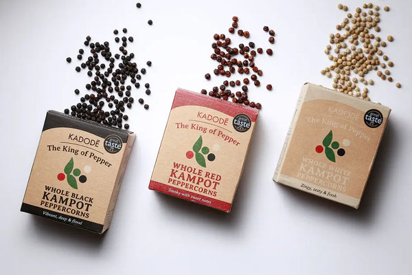 Whole Red Kampot Peppercorns 40g